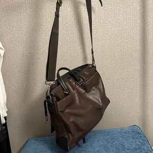 Tumi leather bag